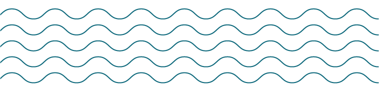 Elemento gráfico de ondas azules para la web de Your Home in Costa blanca